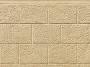 Próbka D-020 panelu elewacyjnego tłoczony, kolor piaskowy, katalog KDK TECHNIK str. 03