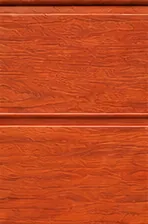 Próbka D-050 panelu elewacyjnego z bruzdą środkową, kolor dąb, katalog KDK TECHNIK str. 05