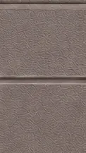 Próbka D-058 panelu elewacyjnego z bruzdą centralną, kolor jasny brąz, katalog KDK TECHNIK str. 05
