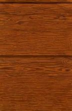 Próbka D-075 panelu elewacyjnego z fugą na środku, kolor teak, katalog KDK TECHNIK str. 07